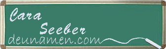 Cara Seeber Visitenkarte